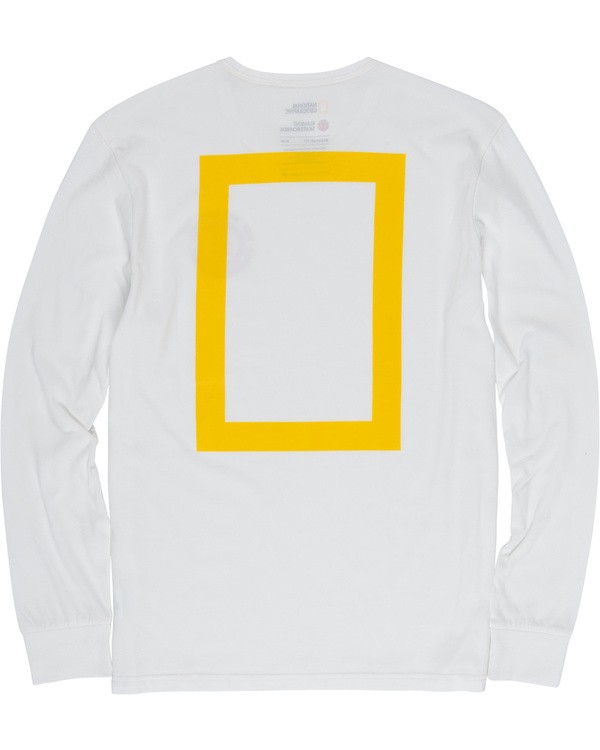 4 Unison - Long Sleeve T-Shirt White Q1LSB8ELF9 Element