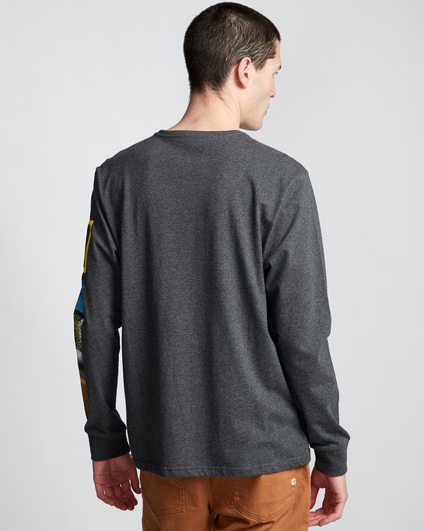 1 Stockade - Camiseta de manga larga para Hombre  Q1LSB9ELF9 Element