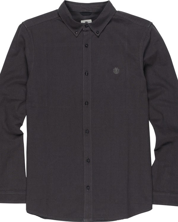3 Icon Crisp - Long Sleeve Shirt  Q1SHA1ELF9 Element