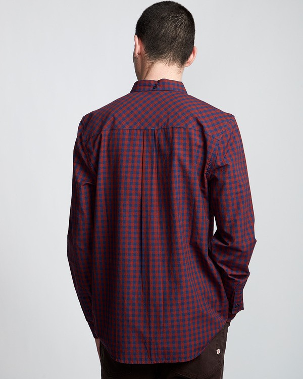 2 Icon Gingham - Long Sleeve Shirt  Q1SHA2ELF9 Element
