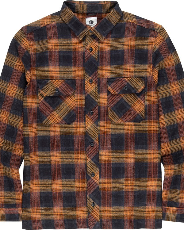 3 Wentworth Shadow - Camicia a Maniche Lunghe da Uomo  Q1SHA7ELF9 Element