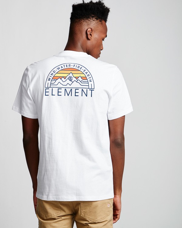 2 Odyssey - T-Shirt White Q1SSC8ELF9 Element