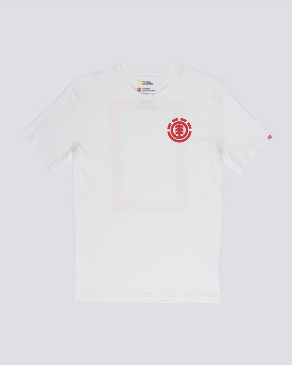 0 Unison - T-Shirt White Q1SSG1ELF9 Element