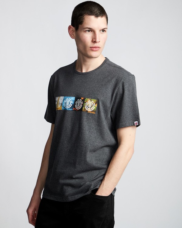 0 Horizontal Seasons - Camiseta para Hombre  Q1SSG2ELF9 Element