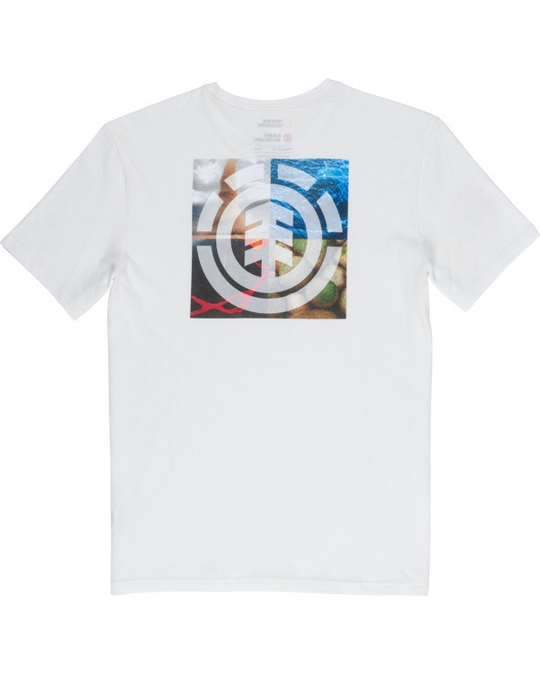 4 Quadrant Seasons - T-Shirt White Q1SSG3ELF9 Element