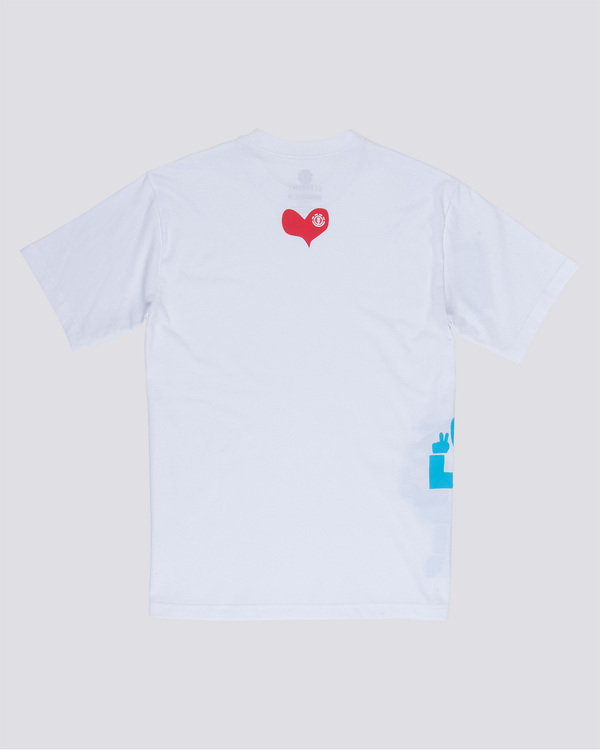 1 Barley - T-Shirt White Q1SSH1ELF9 Element