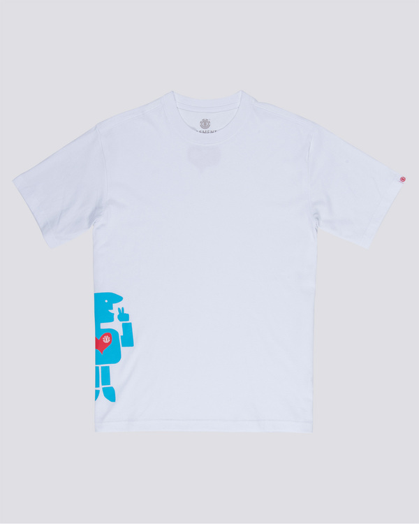 0 Barley - T-Shirt White Q1SSH1ELF9 Element