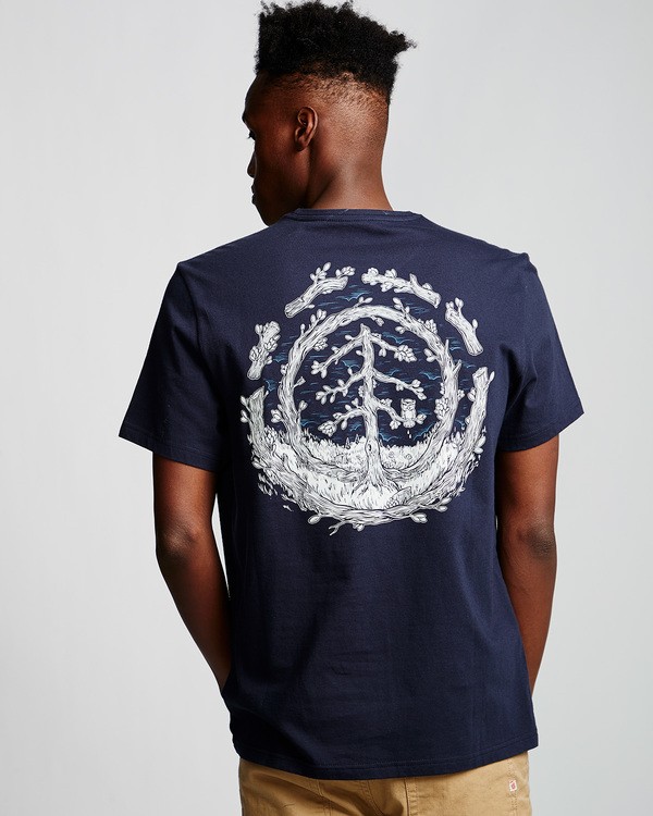 2 Too Late Logo - Camiseta para Hombre  Q1SSH9ELF9 Element