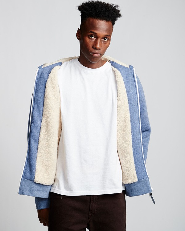 Hoodie sherpa jacket online