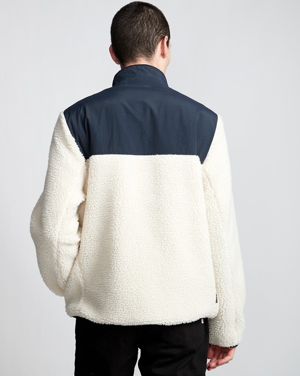 3 Abenaki Warm - Polaire zippée pour Homme Blanc Q1WAA4ELF9 Element