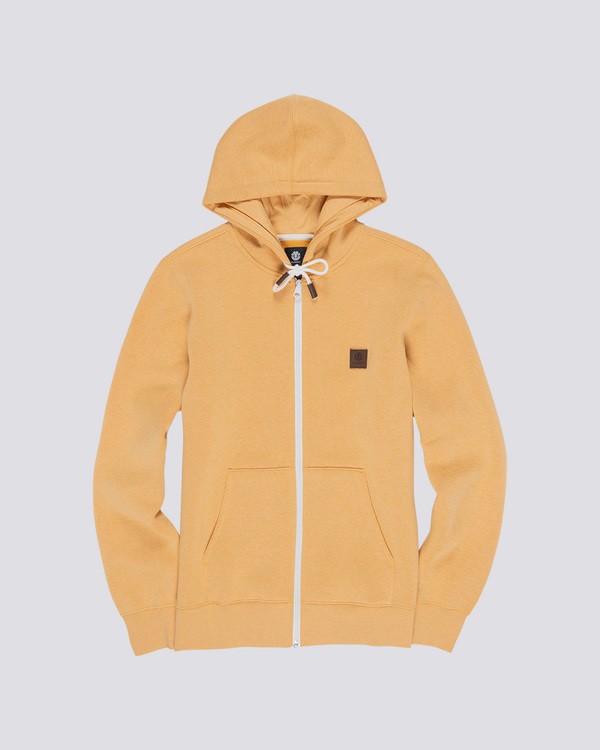 0 Heavy - Zip-Up Hoodie Yellow Q1ZHA1ELF9 Element