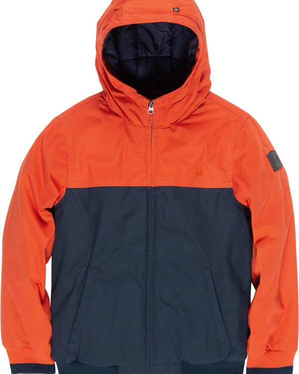 0 Dulcey 2Tones Boy - Chaqueta con capucha para Chicos Rojo Q2JKA1ELF9 Element