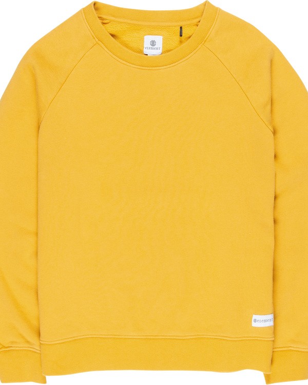 0 Neon Logic - Sudadera para Mujer Amarillo Q3CRA3ELF9 Element