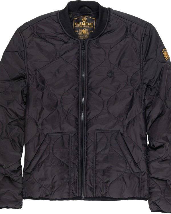 0 Northwoods - Veste Bomber pour Femme Noir Q3JKA5ELF9 Element