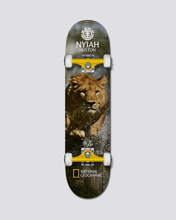 0 Nat Geo Nyjah Lion 7|75" - Skate  Q4CPA3ELF9 Element