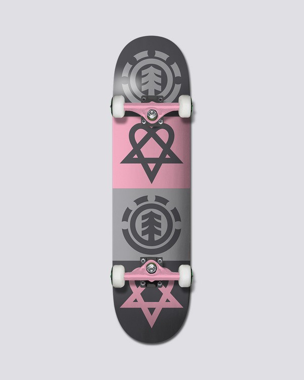 0 Bam Heartagram Quad 7.75" - Skateboard  Q4CPA4ELF9 Element