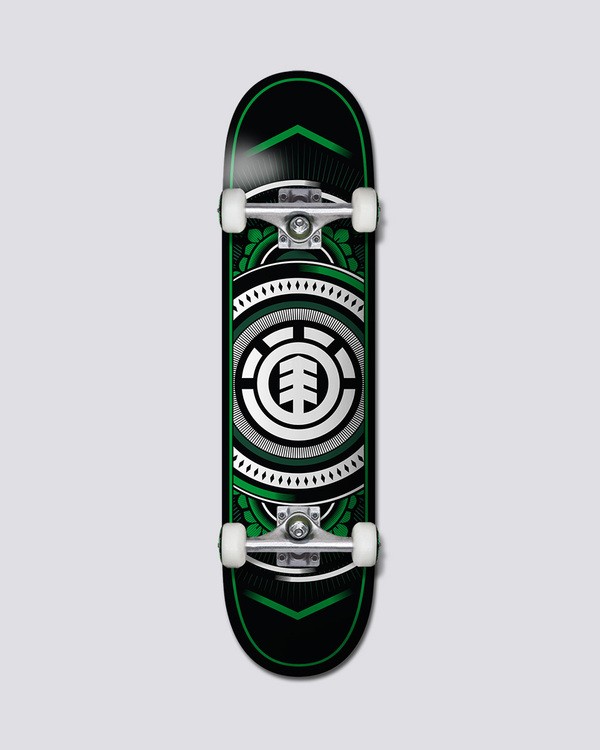 0 Hatched Verde Twig 7.2" - Skateboard  Q4CPB9ELF9 Element