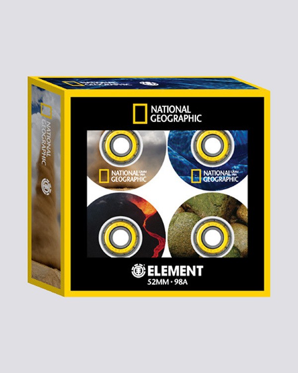 1 Nat Geo WWFE Wheels 52mm - Ruedas de 52 mm  Q4WHA3ELF9 Element