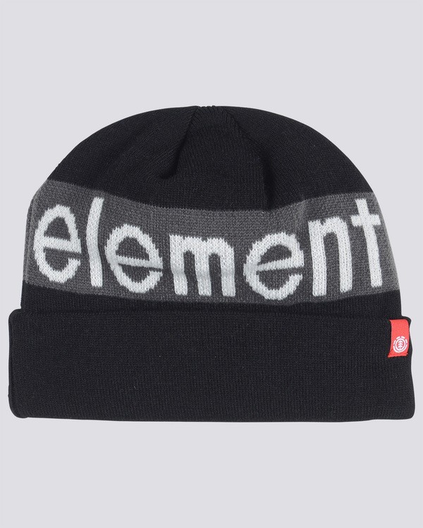 0 Primo - Beanie Unisex Black Q5BNA2ELF9 Element