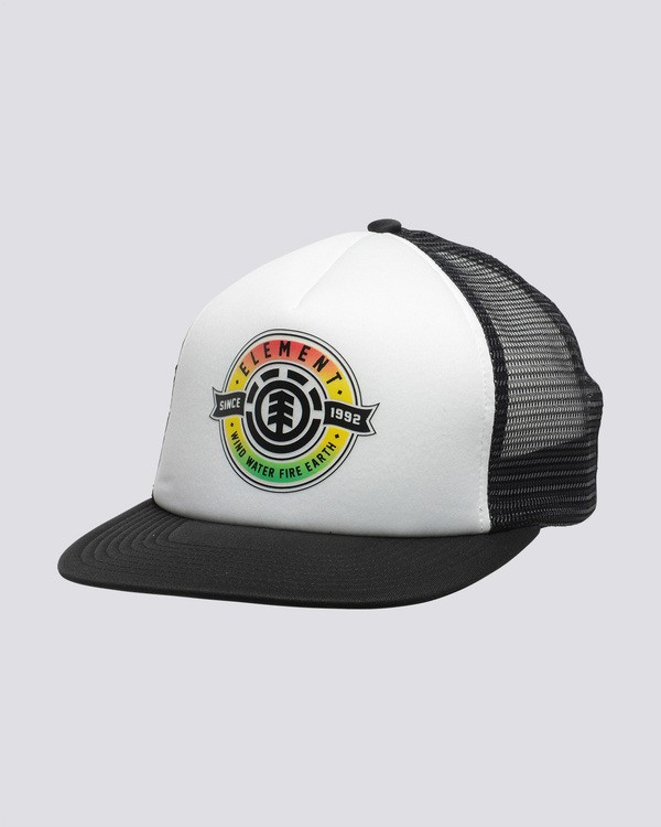 0 Rift - Trucker Cap White Q5CTB3ELF9 Element