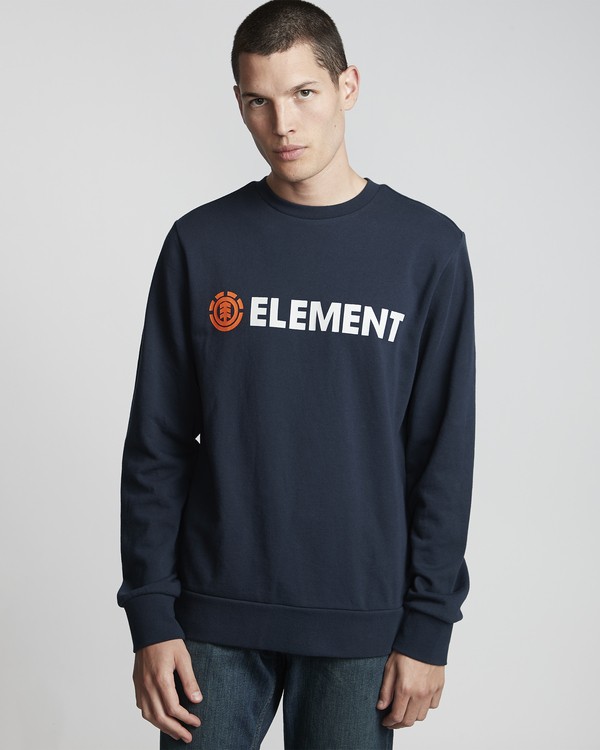 1 Blazin - Sweatshirt for Men Grey S1CRA8ELP0 Element