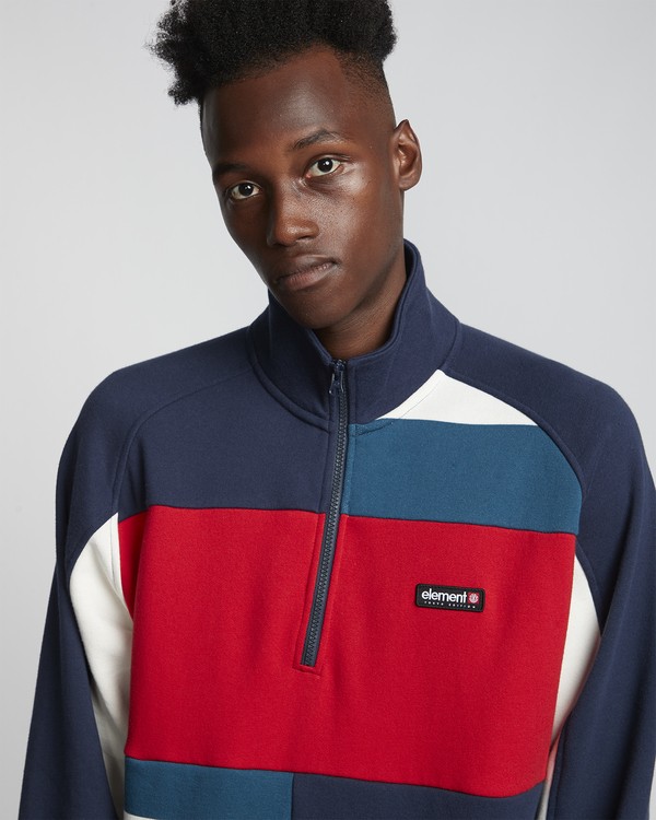 Primo Tokyo Qtr Block Sweatshirt for Men Element