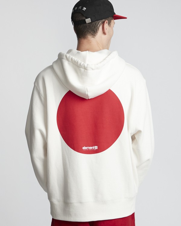 2 Primo Tokyo Dot - Sweatshirt für Herren Weiss S1HOA7ELP0 Element