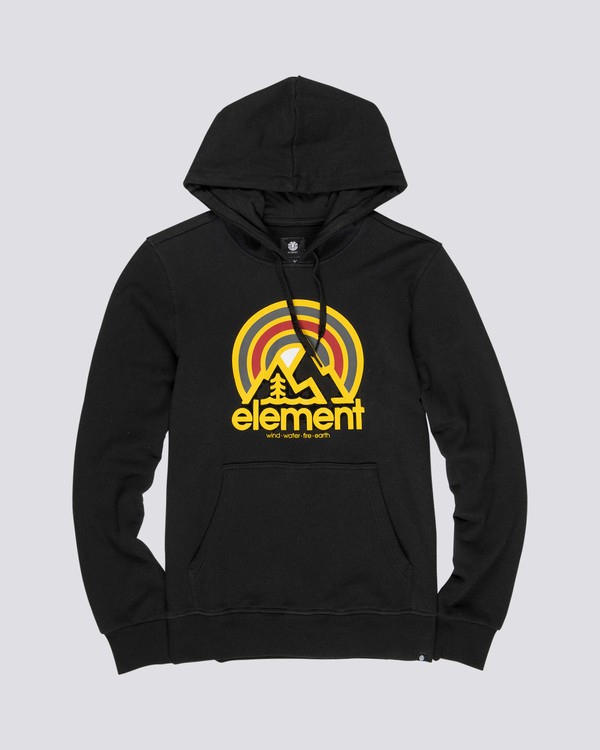 0 Sonata - Sweat à capuche pour Homme Noir S1HOB4ELP0 Element