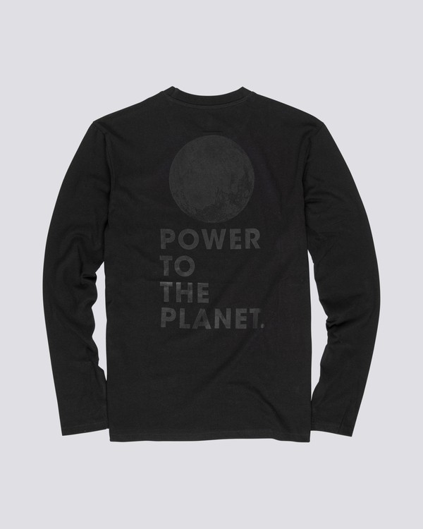 1 Barcus - Organic Cotton Long Sleeve T-Shirt for Men  S1LSA7ELP0 Element