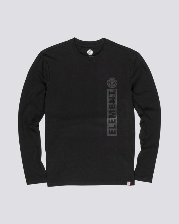 0 Barcus - Organic Cotton Long Sleeve T-Shirt for Men  S1LSA7ELP0 Element
