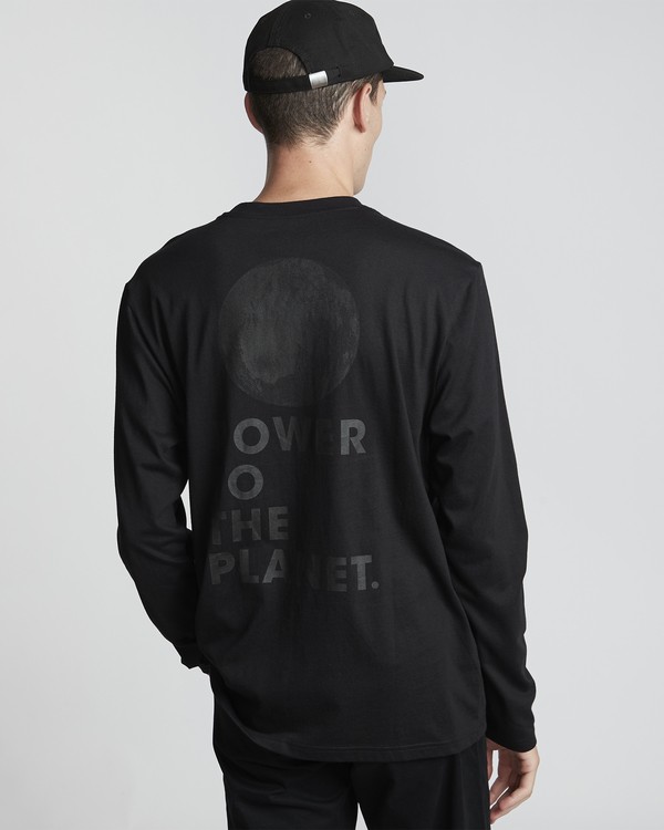 2 Barcus - Organic Cotton Long Sleeve T-Shirt for Men  S1LSA7ELP0 Element