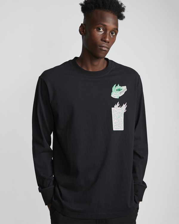 3 Tetsunori Tawaraka Space Typhoon - T-Shirt manches longues pour Homme  S1LSB4ELP0 Element