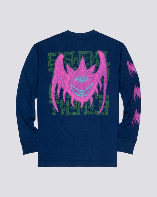 1 Tetsunori Tawaraka One Eye Bat - Long Sleeve T-Shirt for Men  S1LSB5ELP0 Element