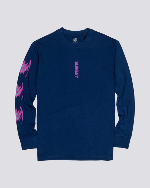 0 Tetsunori Tawaraka One Eye Bat - Long Sleeve T-Shirt for Men  S1LSB5ELP0 Element