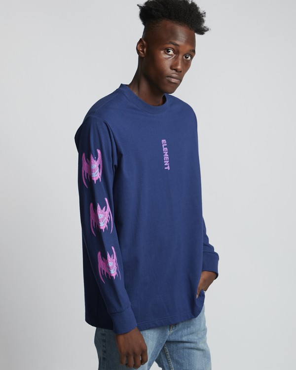 3 Tetsunori Tawaraka One Eye Bat - Long Sleeve T-Shirt for Men  S1LSB5ELP0 Element