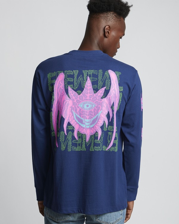 2 Tetsunori Tawaraka One Eye Bat - Long Sleeve T-Shirt for Men  S1LSB5ELP0 Element