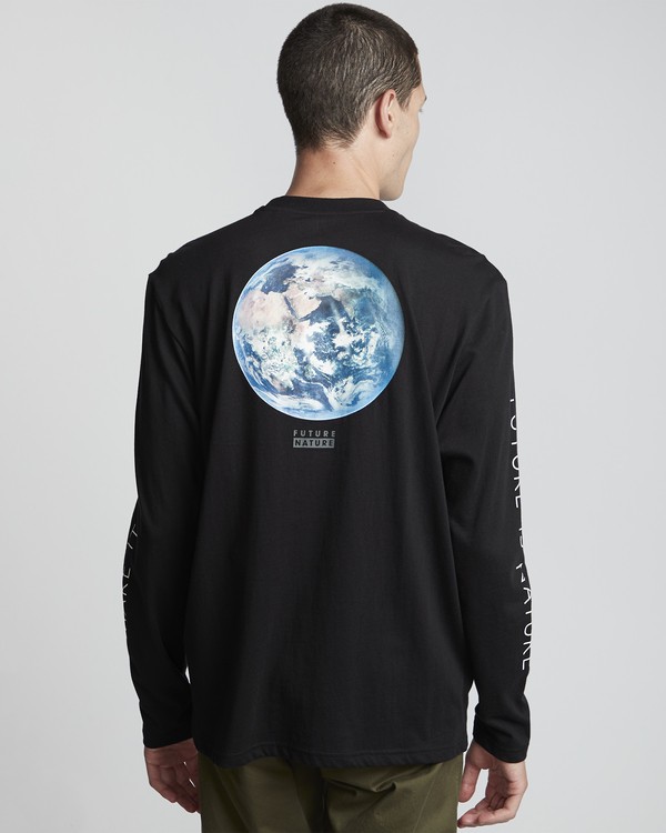 2 National Geographic Earth - Organic Cotton Long Sleeve T-Shirt for Men  S1LSB9ELP0 Element