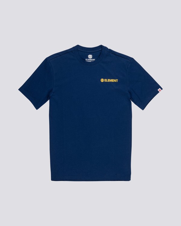 0 Blazin Chest - Short Sleeve T-Shirt for Men Blue S1SSA1ELP0 Element