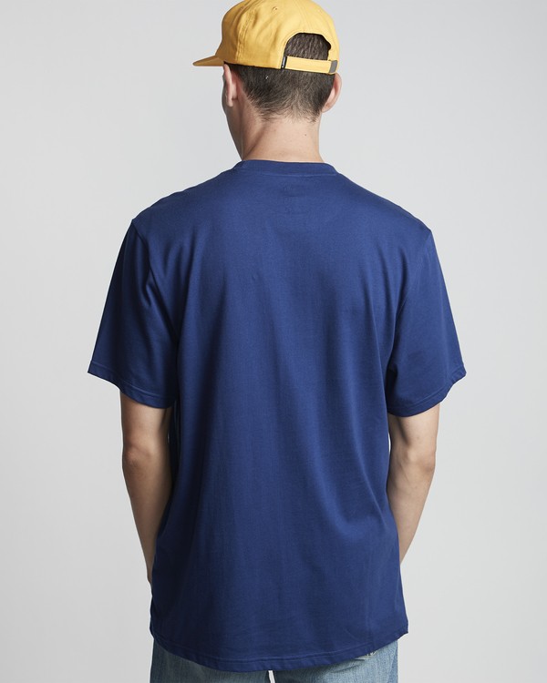 2 Blazin Chest - Short Sleeve T-Shirt for Men Blue S1SSA1ELP0 Element