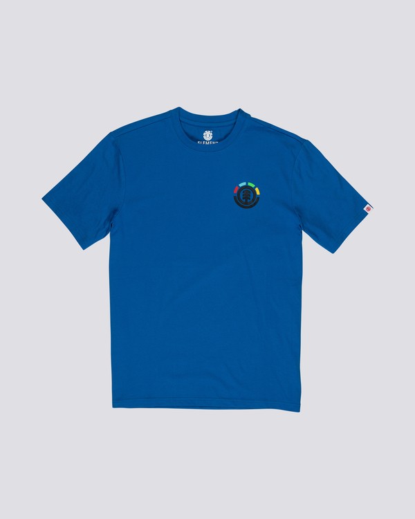 0 Tosca - Short Sleeve T-Shirt for Men Blue S1SSA9ELP0 Element