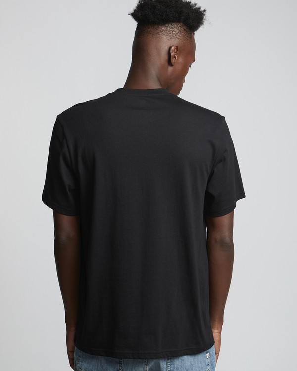 element, Origins - T-Shirt für Herren, FLINT BLACK (3732) 2 Origins - T-Shirt für Herren Schwarz S1SSB1ELP0 Element