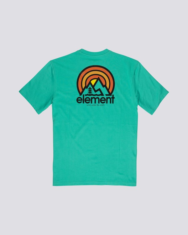 1 Sonata - T-Shirt manches courtes pour Homme Vert S1SSB2ELP0 Element