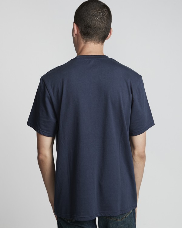 2 Timber! Go East Flash - T-Shirt aus Bio-Baumwolle für Herren Blau S1SSD4ELP0 Element