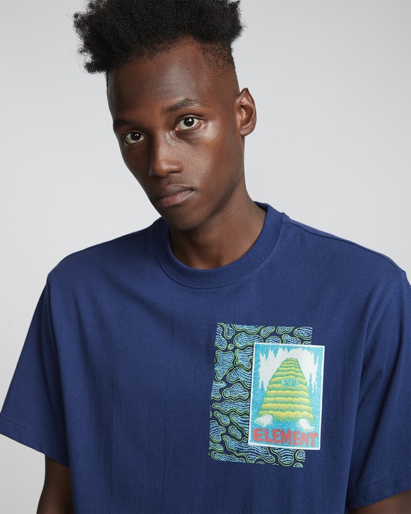 3 Tetsunori Tawaraka Pyramid Man - Short Sleeve T-Shirt for Men  S1SSE3ELP0 Element