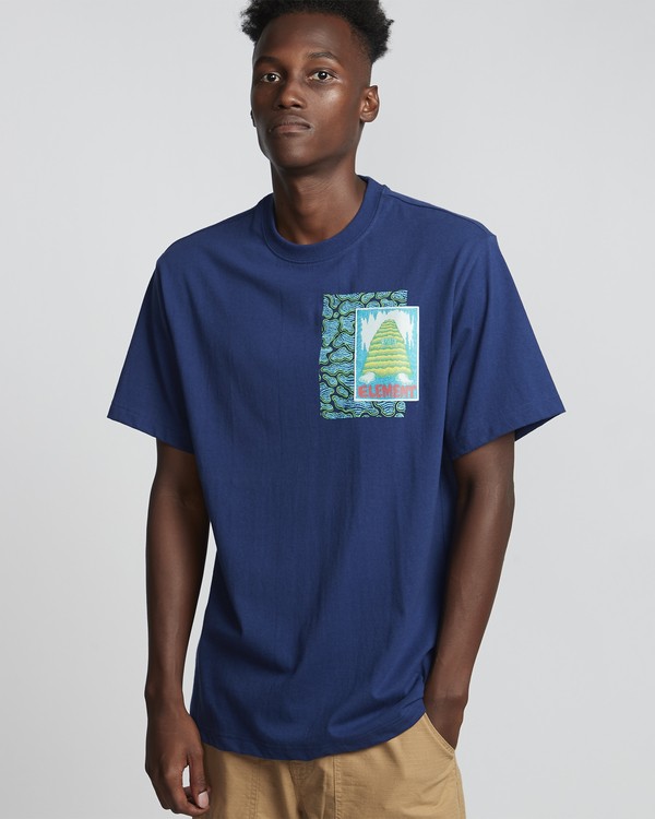 1 Tetsunori Tawaraka Pyramid Man - Short Sleeve T-Shirt for Men  S1SSE3ELP0 Element