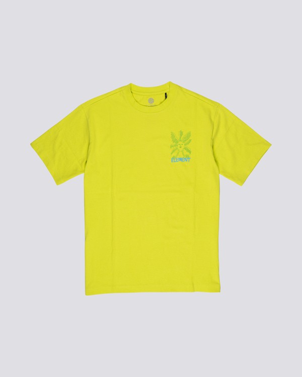 0 Tetsunori Tawaraya Six Eyes Sheep - Short Sleeve T-Shirt for Men Yellow S1SSE4ELP0 Element