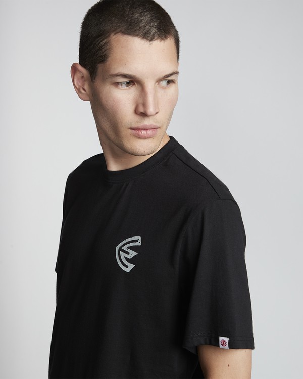 4 No Pain No Gain Tralle - Organic Cotton Short Sleeve T-Shirt for Men  S1SSE7ELP0 Element