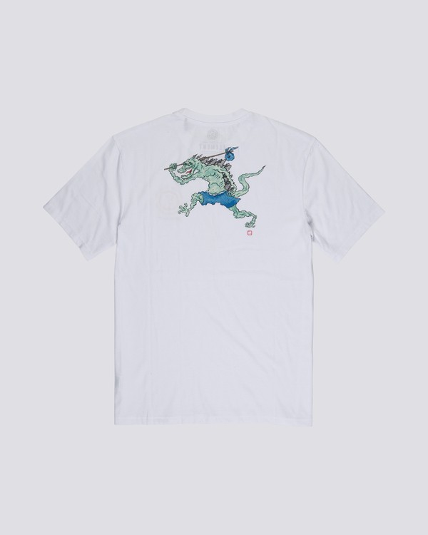 1 Tuckwei - Organic Cotton Short Sleeve T-Shirt for Men White S1SSF1ELP0 Element