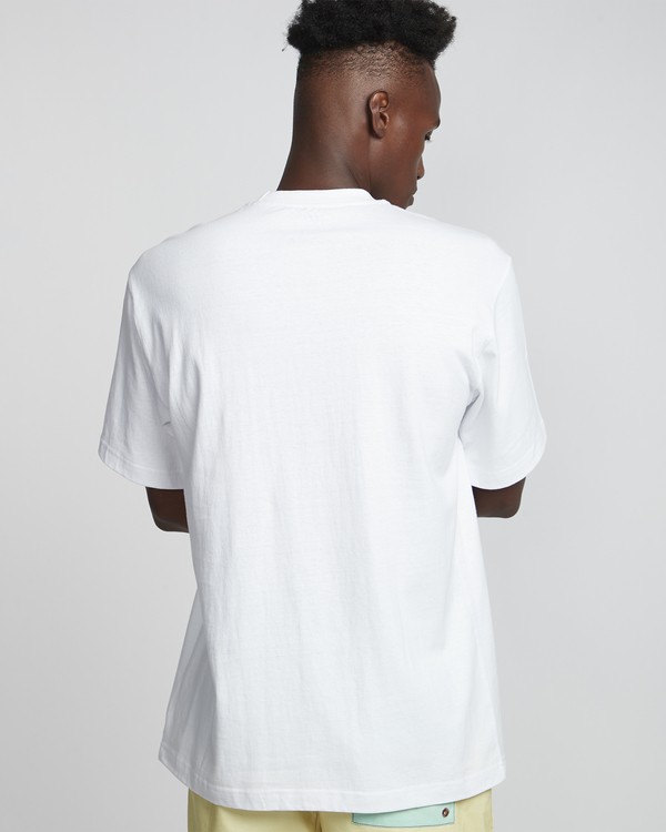 2 Bad Brains 2318 - T-Shirt für Herren Weiss S1SSG5ELP0 Element
