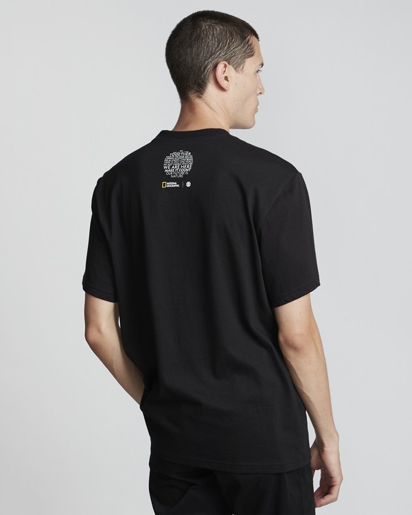 3 National Geographic Optical - Organic Cotton Short Sleeve T-Shirt for Men  S1SSH2ELP0 Element